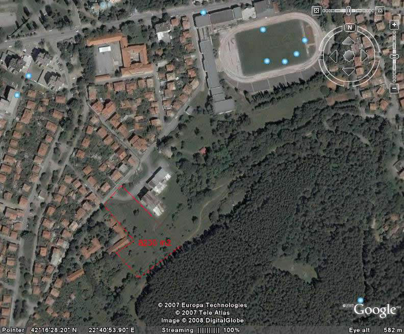 8300sq.m. property in Kiustendil town